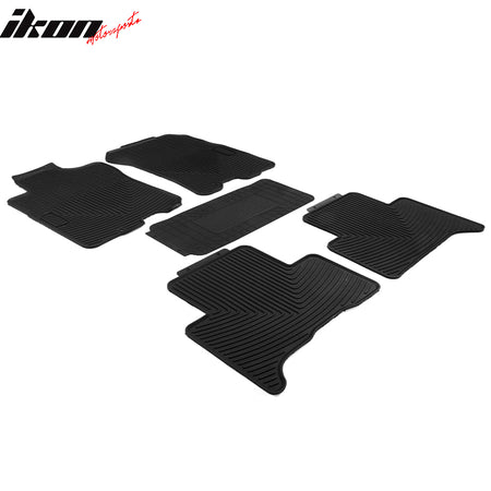 Fit 07-14 Toyota FJ Cruiser Heavy Duty Latex Floor Mats Front & Second Row