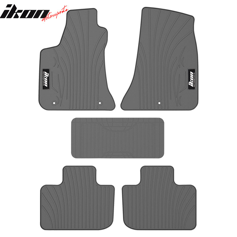 Floor Mats Compatible With 2011-2023 Dodge Charger, Front Carpets Flooring Protection Interior By IKON MOTORSPORTS