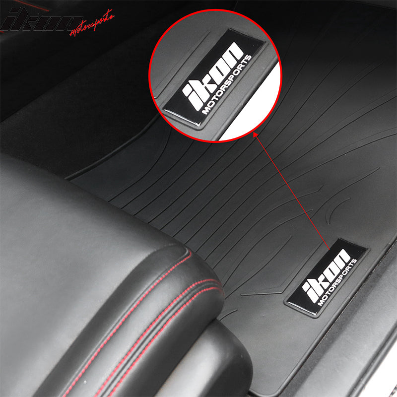 Fits 18-22 Honda Accord Latex Car Floor Mats Liner All Weather Carpets 5PC