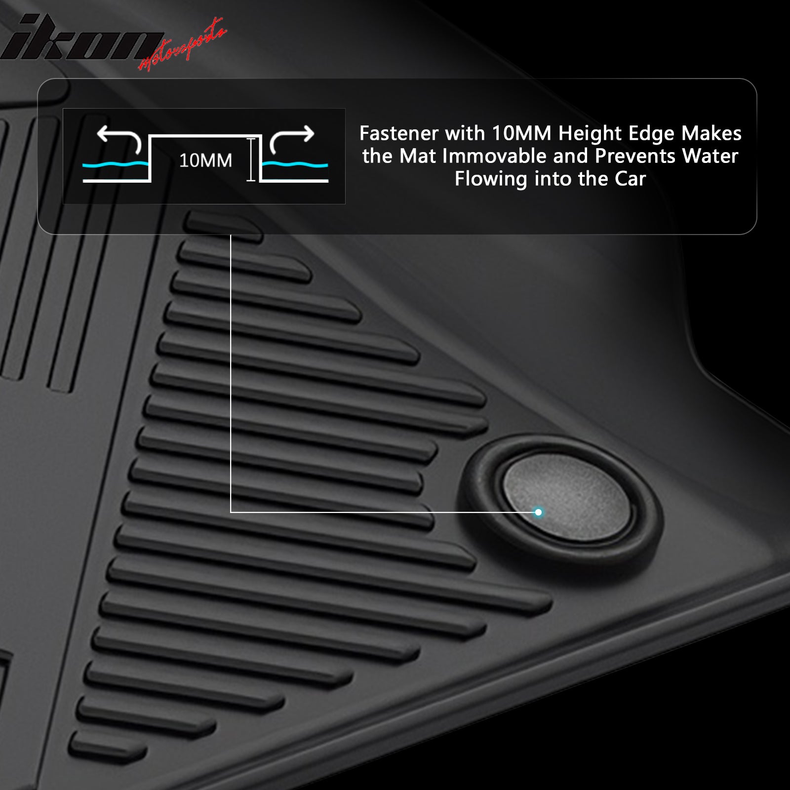 Fits 12-18 Audi A6 A7 Quattro RS7 S6 S7 All Weather 3D IKON Floor Mats Carpets