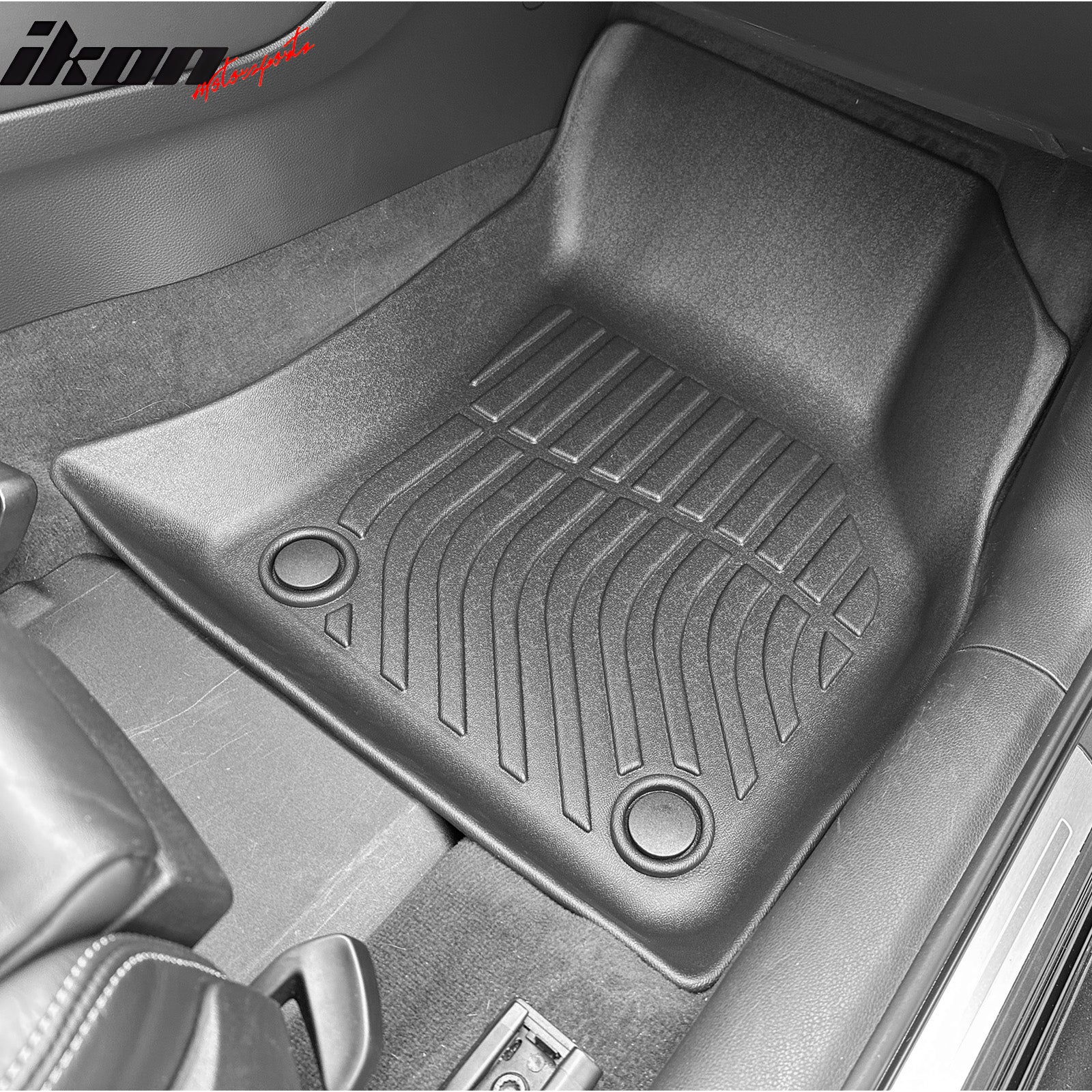 Fits 16-20 Audi A3 & S3 Sedan TPE All Weather Waterproof 3D Floor Mats Carpets