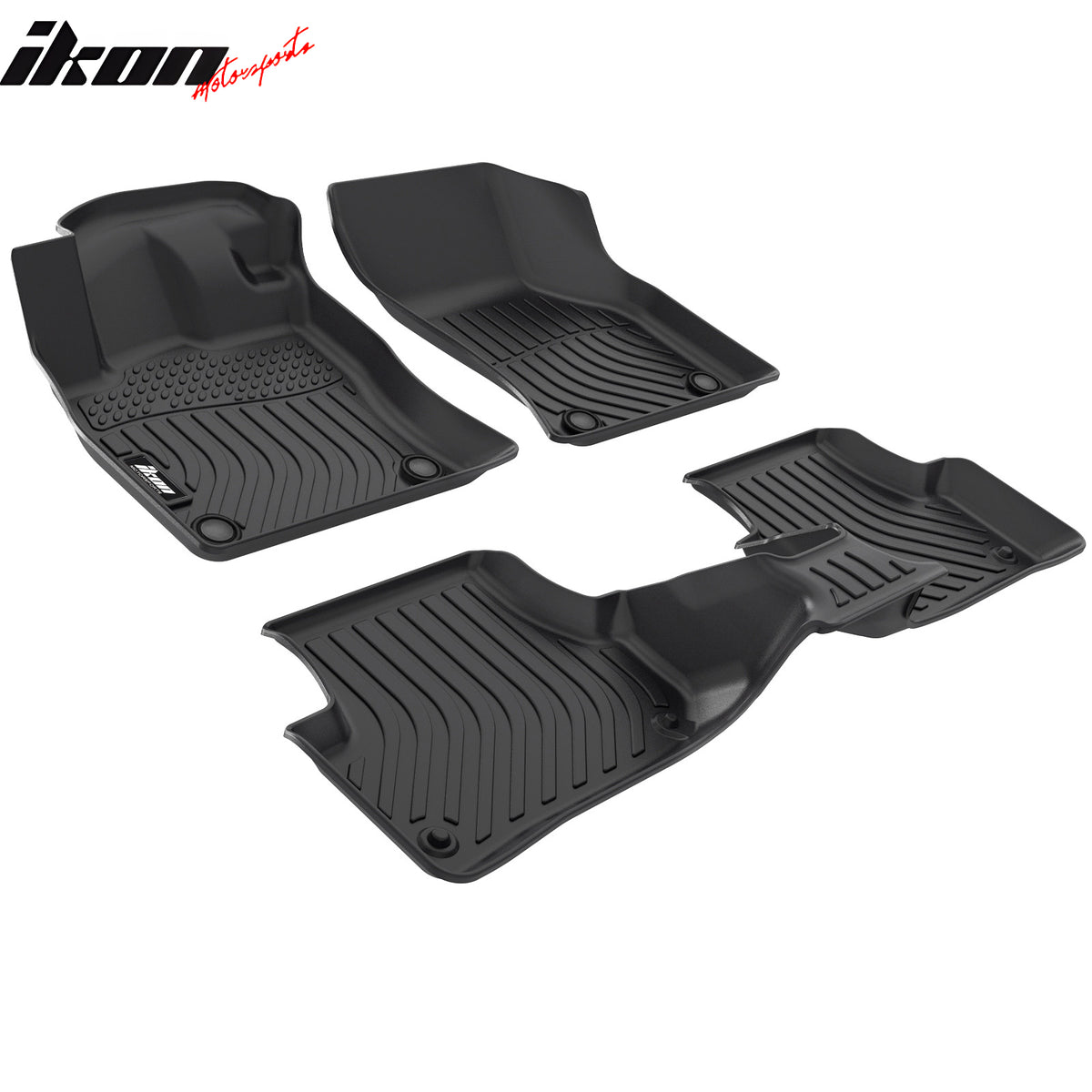 Fits 16-20 Audi A3 & S3 Sedan TPE All Weather Waterproof 3D Floor Mats Carpets