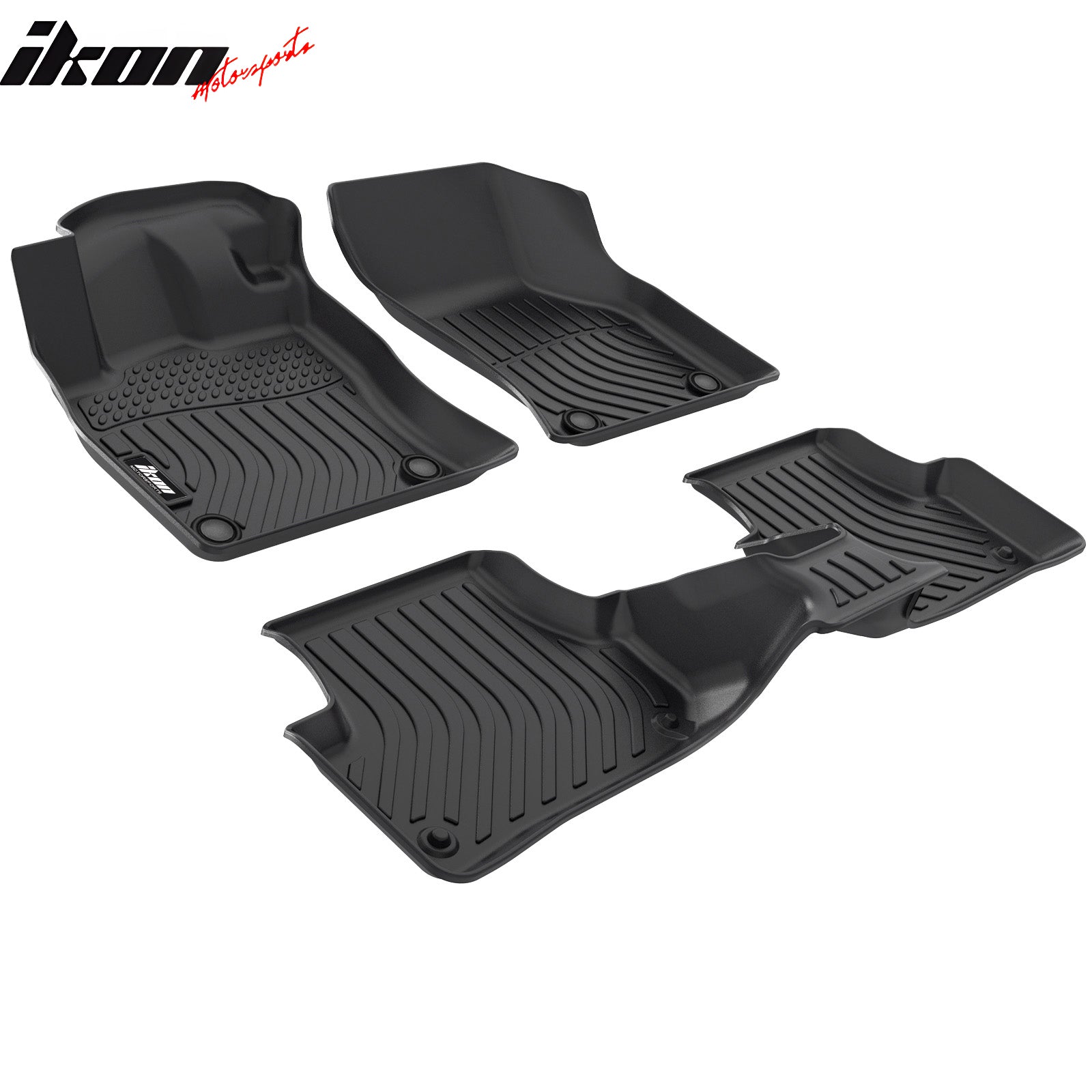 Fits 16-20 Audi A3 & S3 Sedan TPE All Weather Waterproof 3D Floor Mats Carpets