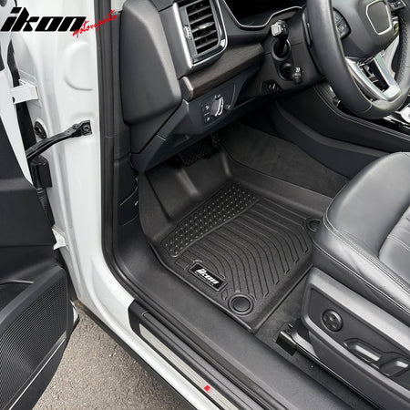 Fits 18-25 Audi Q5 SQ5 PHEV Sportback TPE All Weather 3D Floor Mats Cargo Carpet