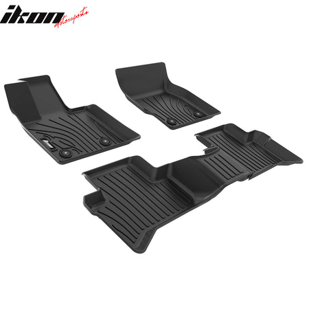 Fits 18-26 Alfa Romeo Stelvio Anti-Slip Floor Mats All Weather TPE Carpets 3PCS
