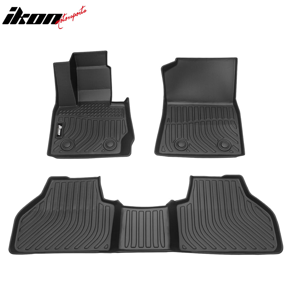 2011-2017 BMW X3 F25 2015-2018 X4 F26 3D Floor Mats TEP Carpets 3PCS