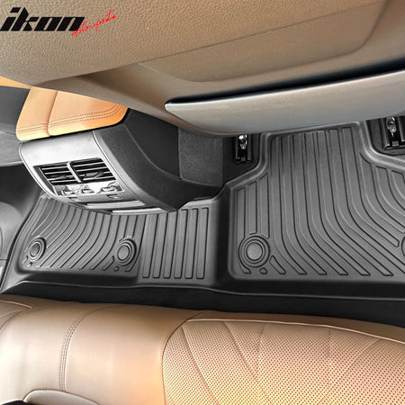 Fits 19-24 BMW X5 G05 X5M F95 5 Passengers 3D Floor Mat All Season Carpets - TPE