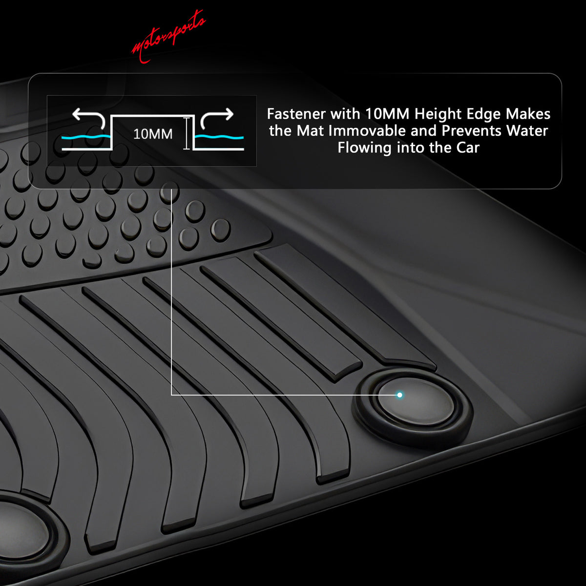 Fits 2025-2026 BMW G45 X3 TPE All Weather Waterproof 3D Floor Mats Liner Carpets