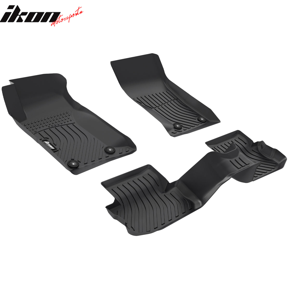 Fits 10-15 Chevrolet Camaro TPE All Weather 3D Floor Mats Cargo Liner Carpets
