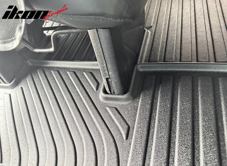 Fits 21-27 Chrysler Pacifica Limited TPE All Weather 3D Floor Mats Liner Carpets