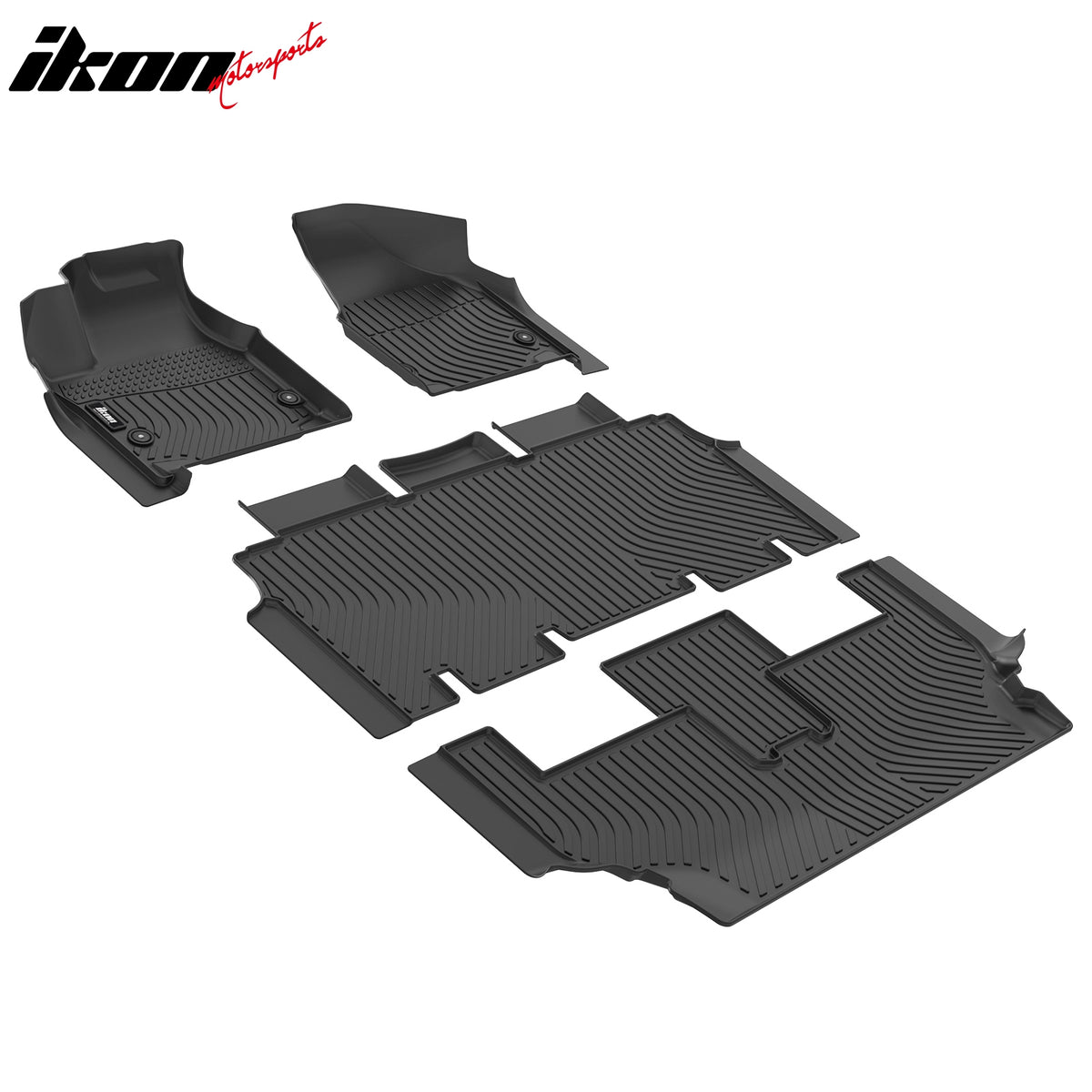 Fits 17-24 Chrysler Pacifica & Touring 25-27 Select TPE 3D Floor Mats Carpets
