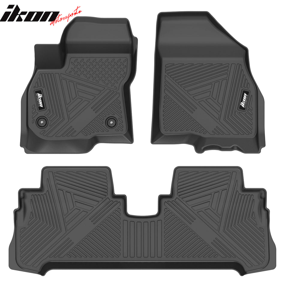 2017-2023 Chevrolet Bolt EV 3D IKON Floor Mats All Season Carpets TPE