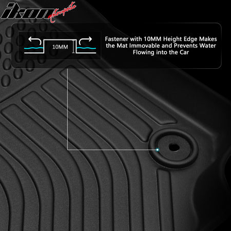 Fits 18-24 Equinox GMC Terrain 3D Floor Mats All Weather Heavy Duty TPE Carpet