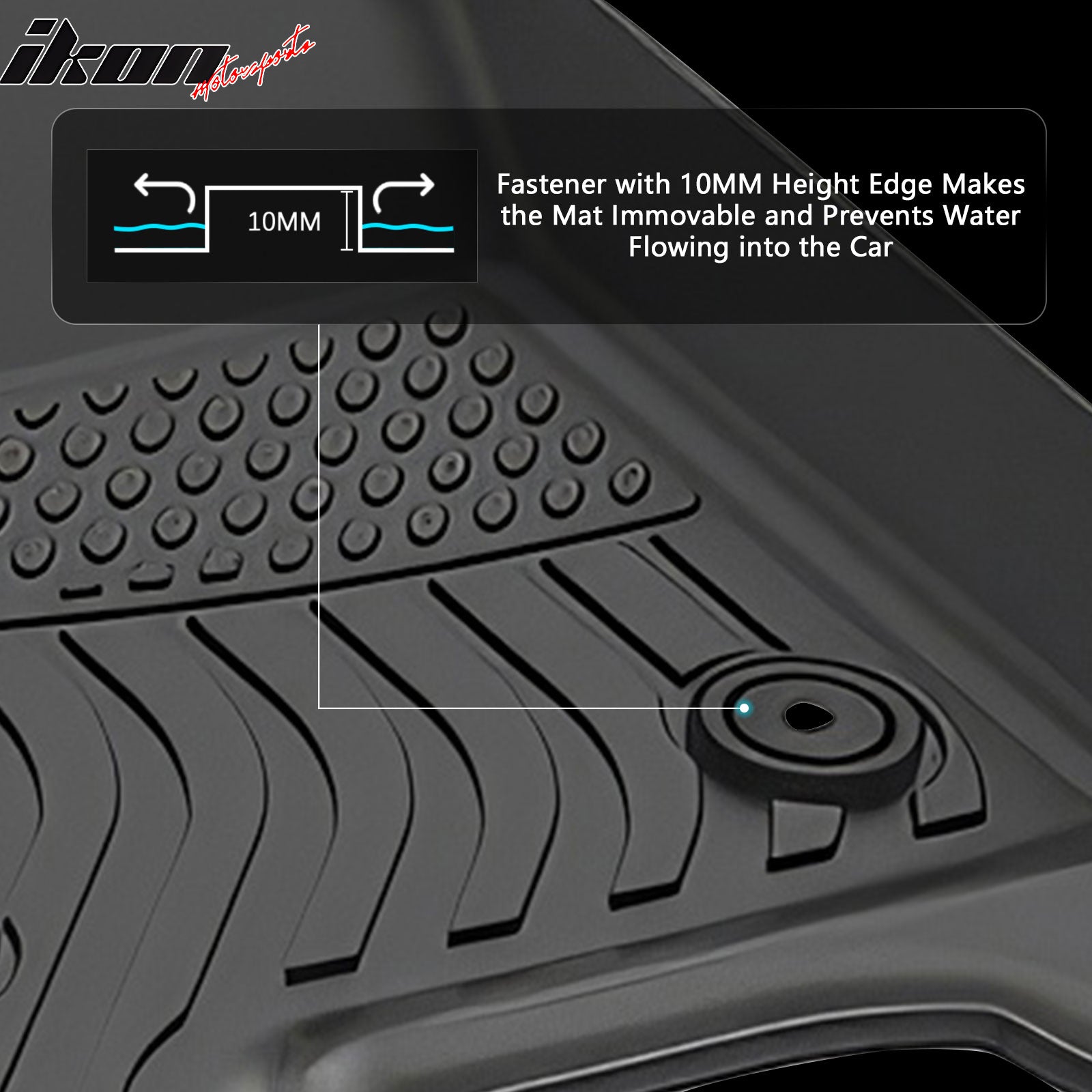 Fits 15-20 Chevy Suburban& GMC Yukon XL Heavy Duty Floor Mats Carpet Liner TPE