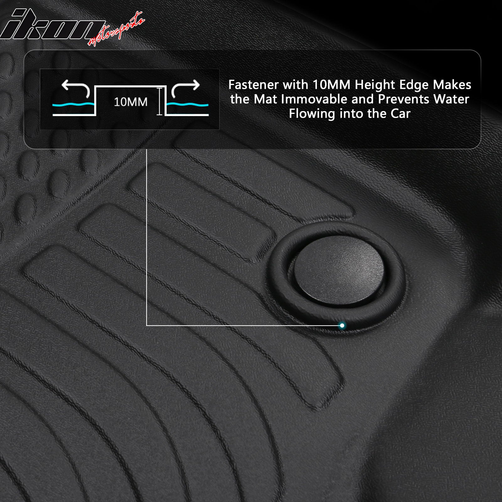 Fits 07-14 Chevrolet Tahoe & GMC Yukon 5 Seats All Weather Floor Mats Carpet TPE