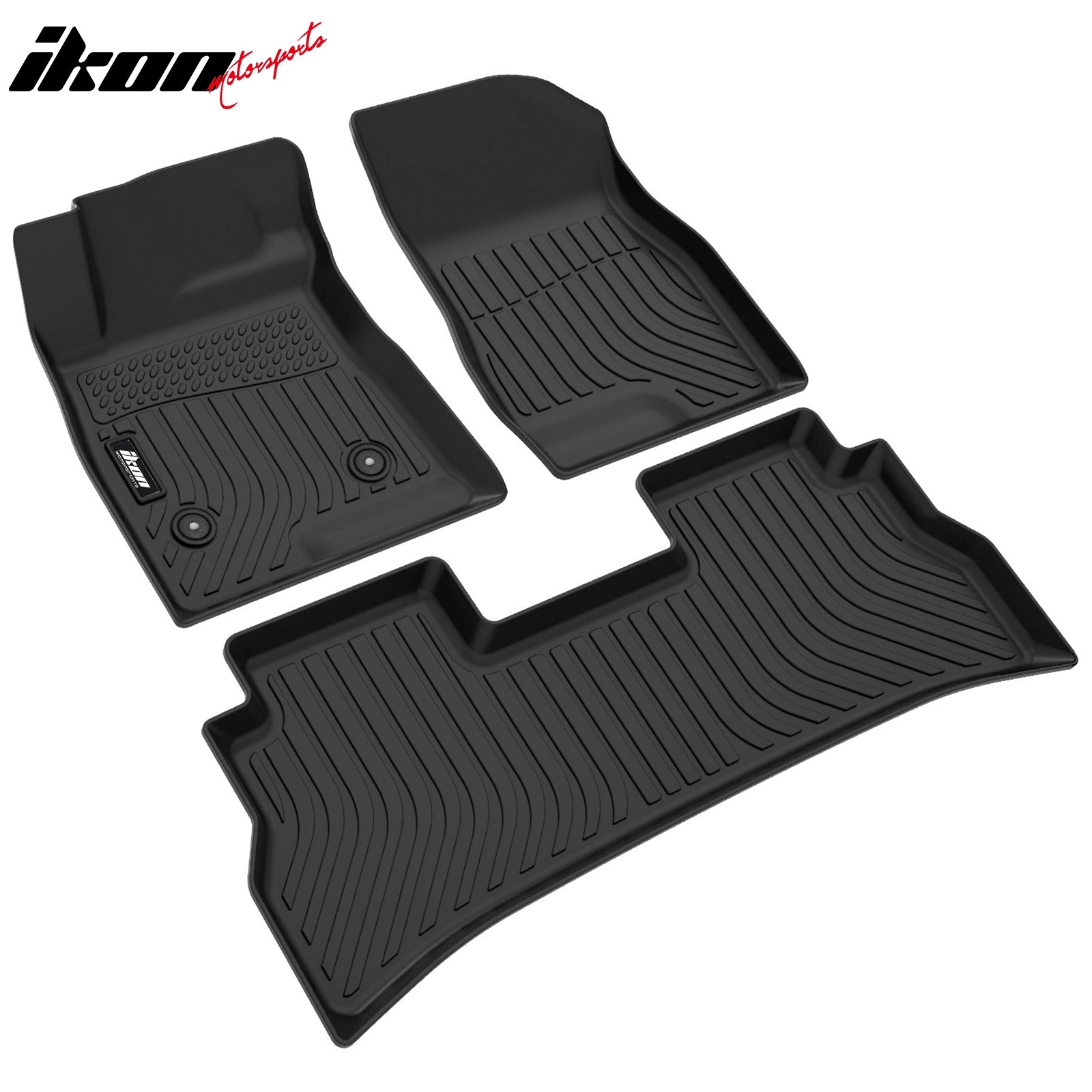 Fits 24-25 Chevrolet Trax Heavy Duty Floor Mats Liner 3PCS + Trunk Mat  - TPE