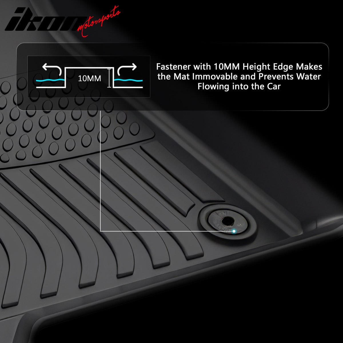 Fits 24-26 Chevy Traverse GMC Acadia Buick Enclave W/7 Seats TPE 3D Floor Mats