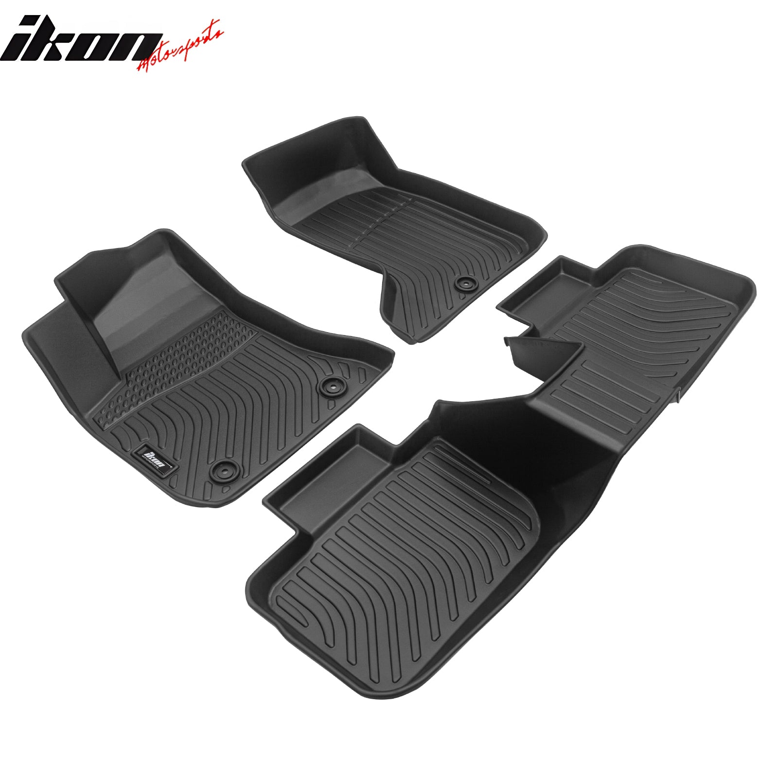 Fits 11-23 Dodge Charger Chrysler 300 AWD Floor Mats All Weather 3D Carpets TPE
