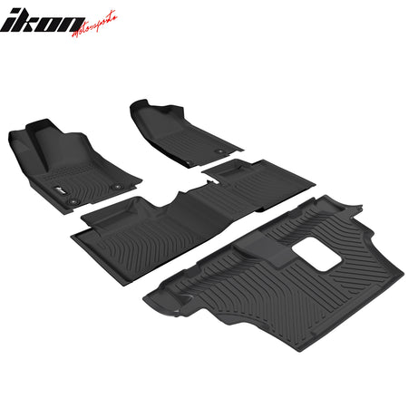 For 16-25 Dodge Durango 7 Passenger All Season 3D Floor Mats Carpet Liners - TPE