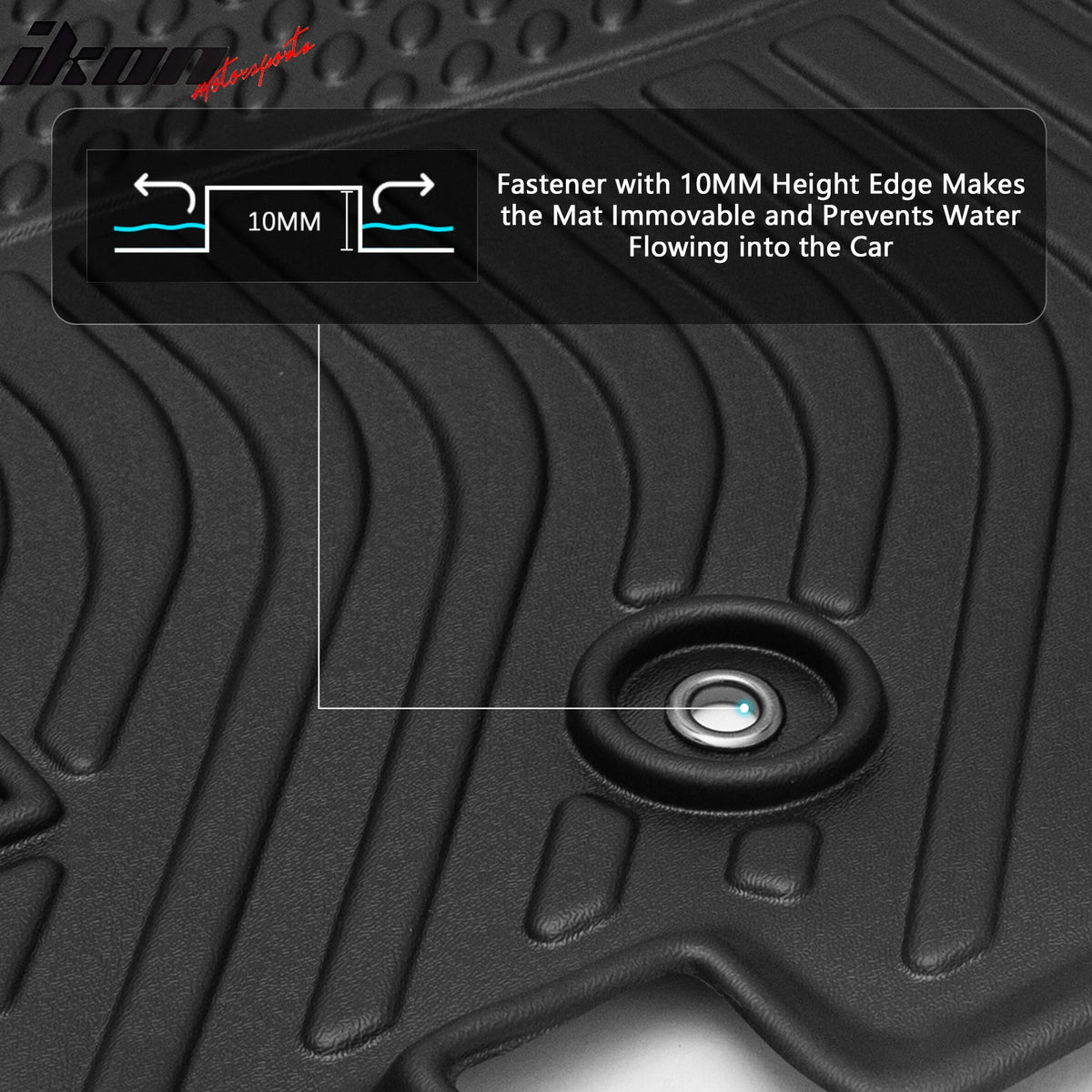 Fits 11-20 Dodge Journey Heavy Duty Floor Mats 3D Carpets Liner Pad TPE 3PCS