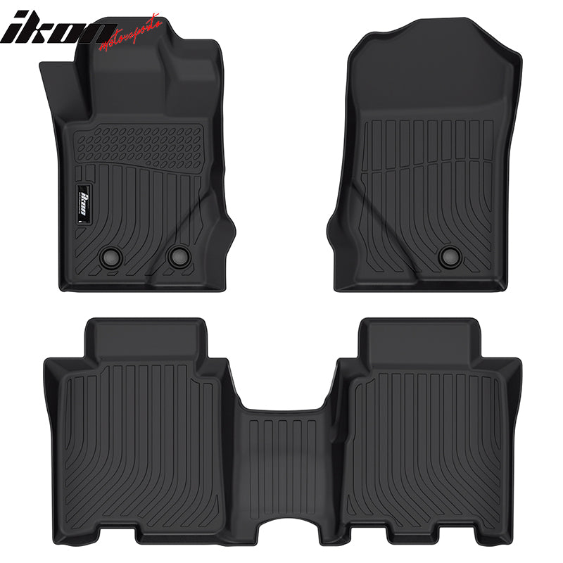 2021-2023 Ford Bronco 4DR Floor Mats All Weather TPE 3D Carpets 3PC