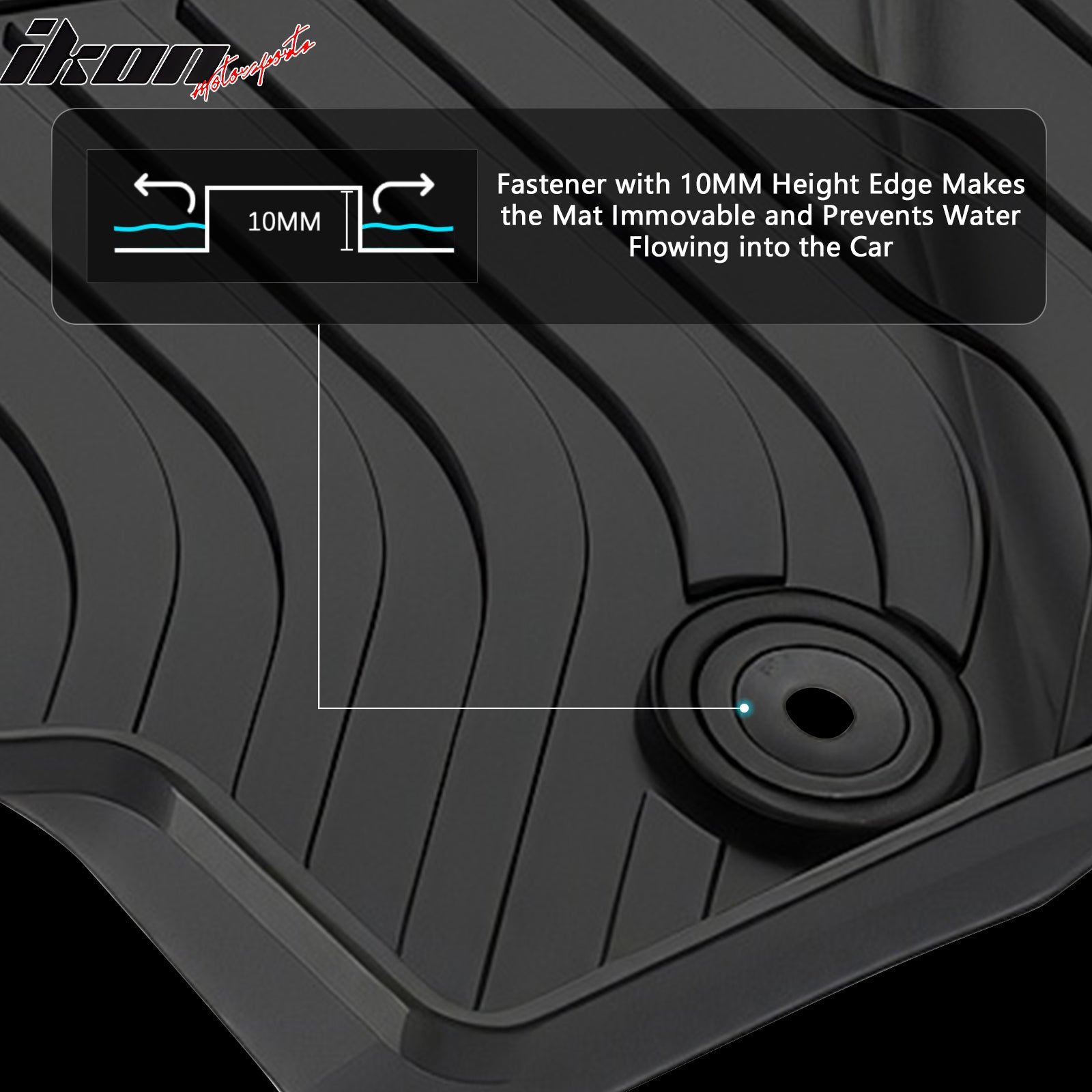 Fits 09-12 Ford Escape Mercury Mariner Mazda Tribute 3D Floor Mats Carpets 3PCS