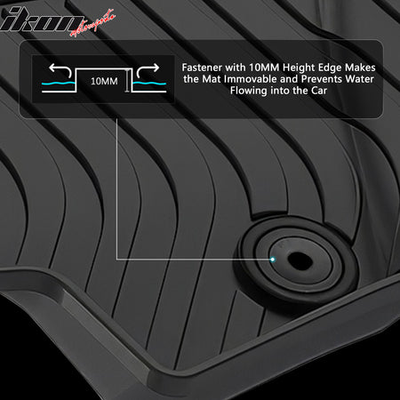 Fits 09-12 Ford Escape Mercury Mariner Mazda Tribute 3D Floor Mats Carpets 3PCS