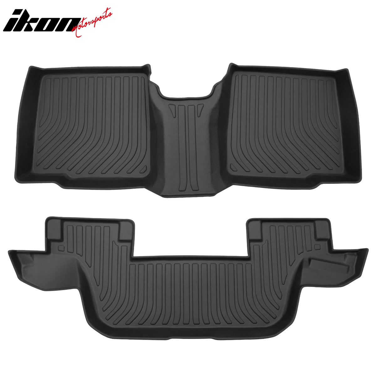 Fits 11-15 Ford Explorer Bench Seat 3D Molded Floor Mats Heavy Duty Liner TPE