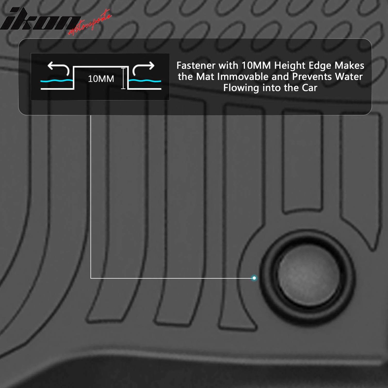 Fits 15-19 Ford Explorer W/6 Seats TPE All Weather 3D Floor Mats Liner Carpets