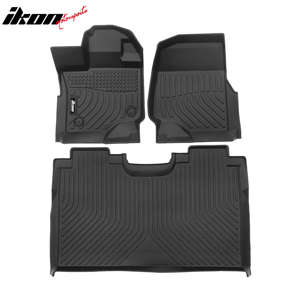 Car Floor Mat for 2015-2022 Ford F-150 Crew Cab All Weather 3D TPE Pad