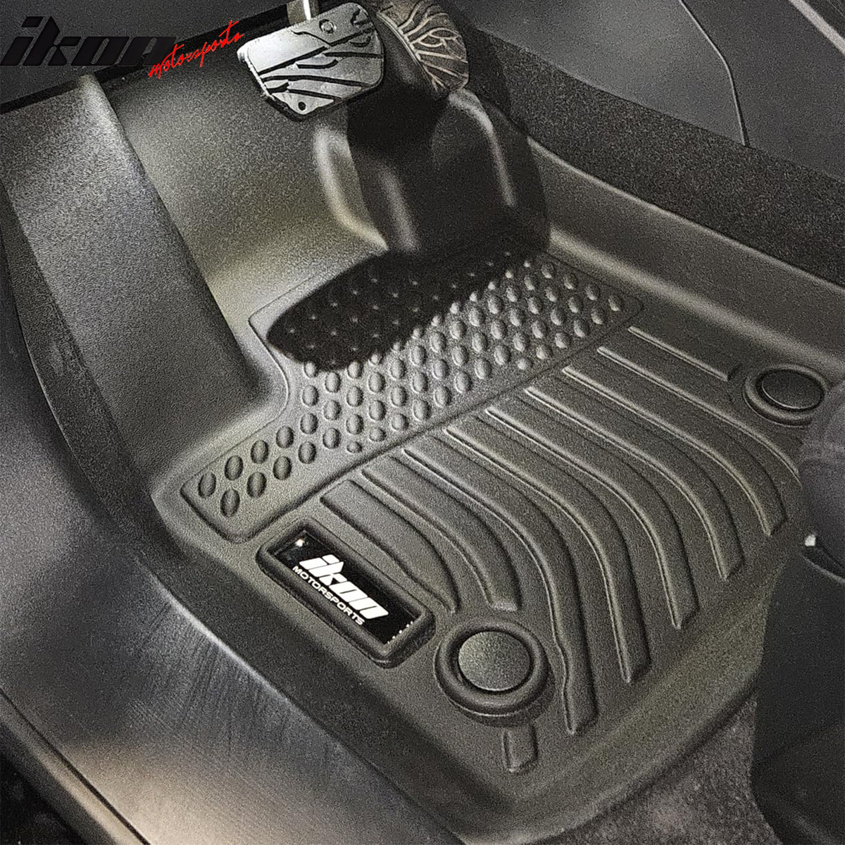 Fits 23-24 Fisker Ocean Non-Slip 3D Molded Floor Mats All Weather TPE Carpet 3PC