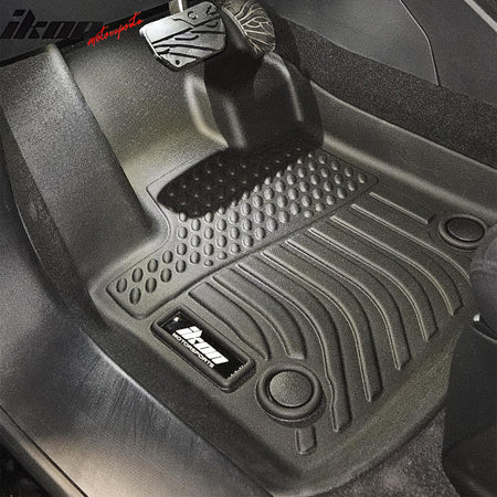 Fits 23-24 Fisker Ocean Non-Slip 3D Molded Floor Mats All Weather TPE Carpet 3PC