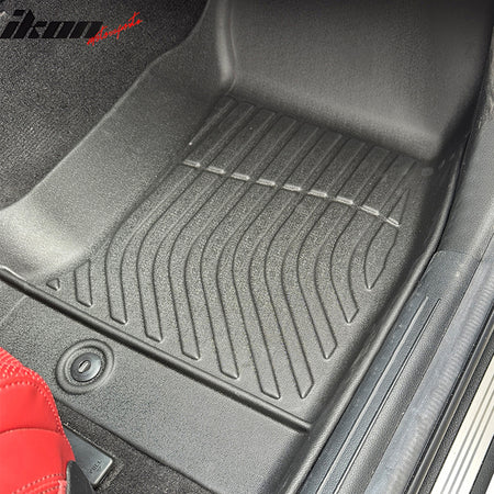 Fits 19-25 Genesis G70 AWD Heavy Duty Floor Mats 3D Carpet Liner Protector TPE