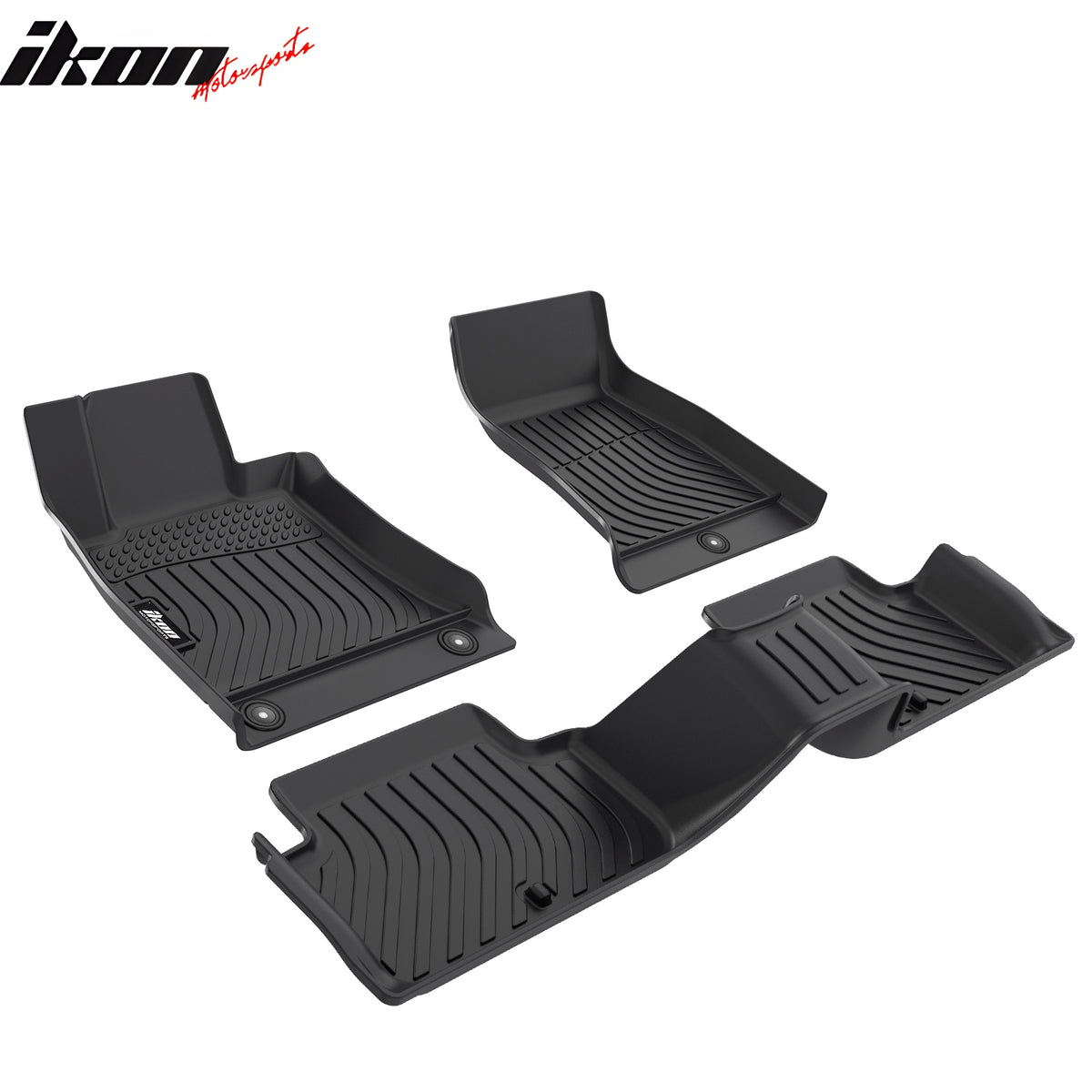 Fits 19-25 Genesis G70 RWD Heavy Duty Floor Mats 3D Carpet Liner Protector TPE