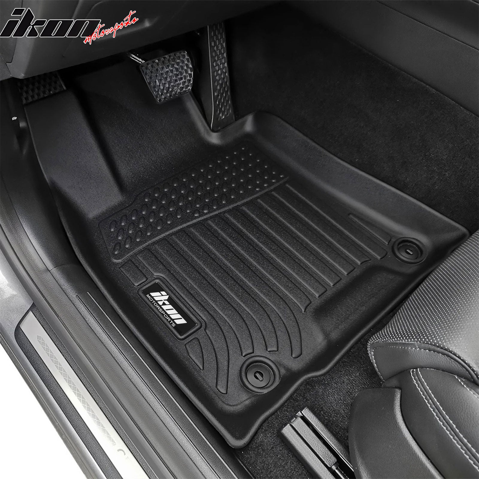 Fits 22-24 Genesis GV70 All Weather 3D Molded Floor Mats Front Rear Carpets TPE