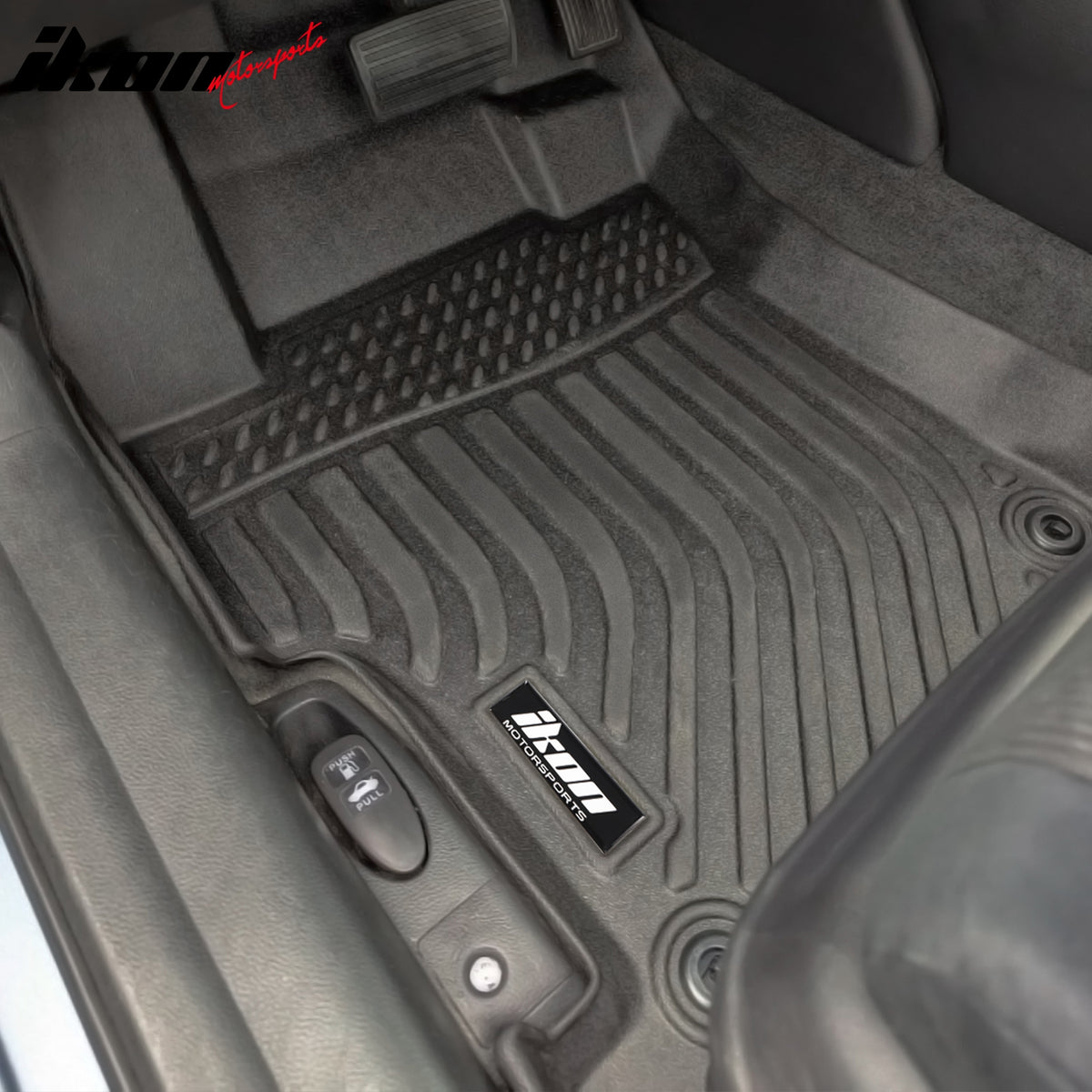 Fits 08-12 Honda Accord All Weather 3D Molded Floor Mats Carpets Liner Cover TPE