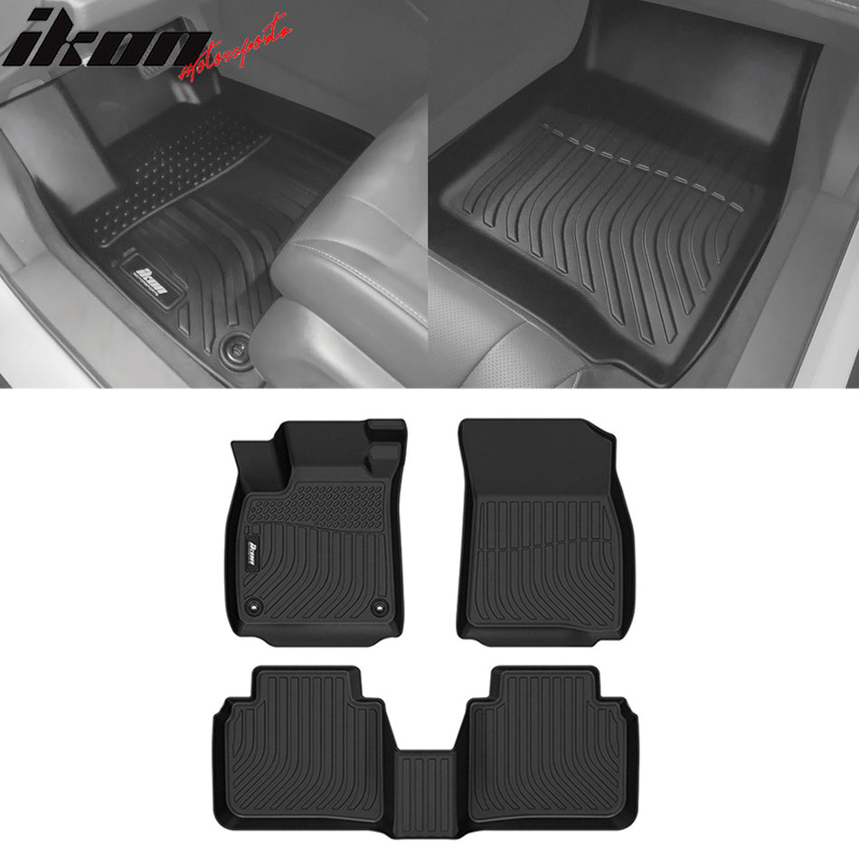 Car Floor Mat for 2023-2024 Honda Accord All Weather 3D Front Rear TPE