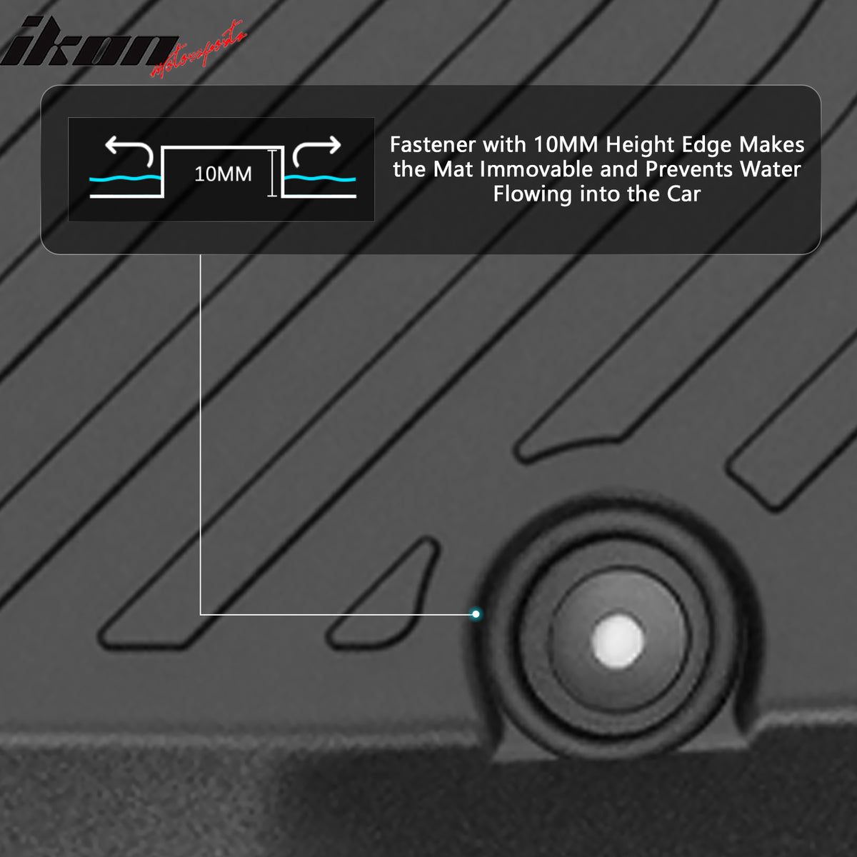 Fits 98-02 Honda Accord AT TPE All Weather 3D Floor Mats Cargo Liner Carpets