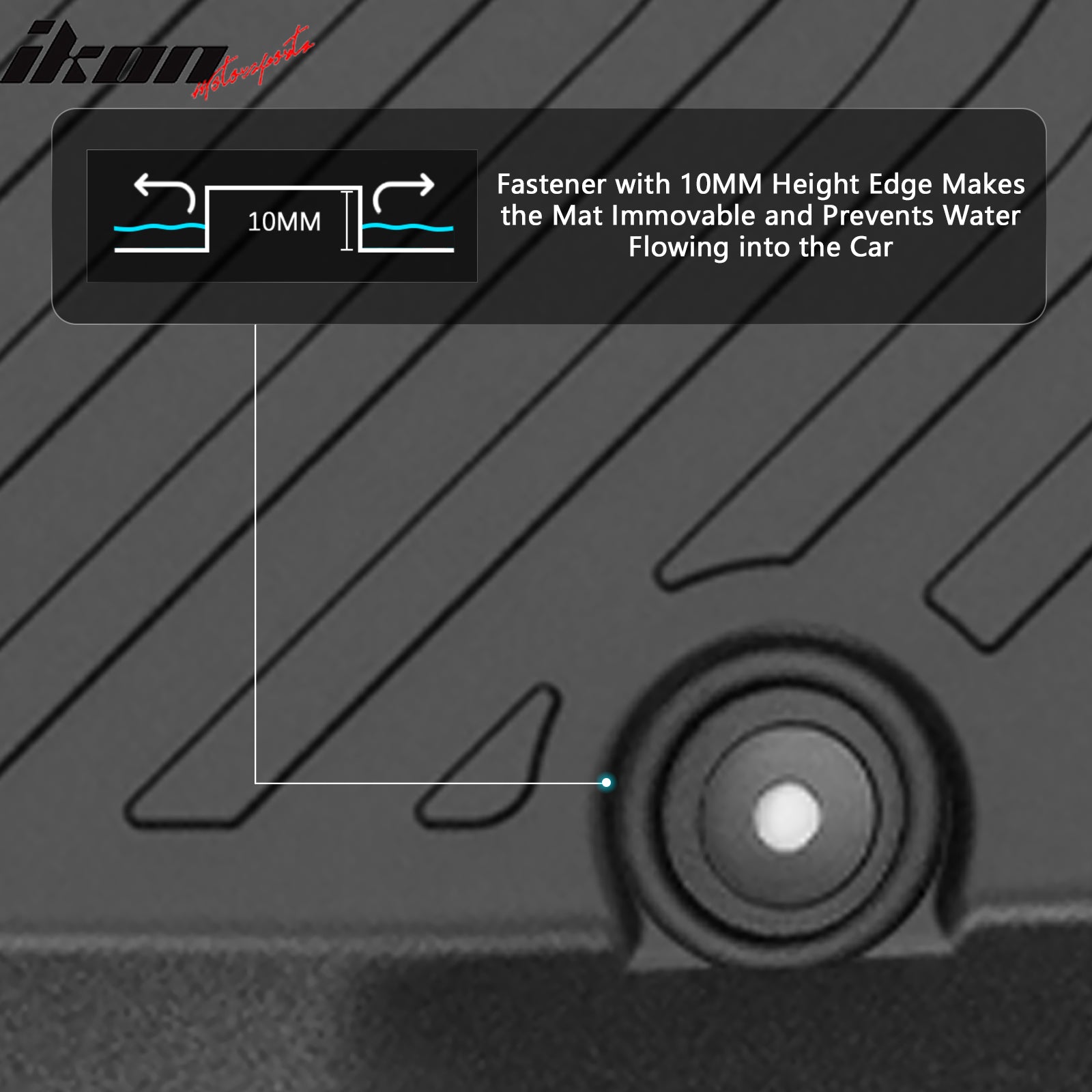 Fits 98-02 Honda Accord AT TPE All Weather 3D Floor Mats Cargo Liner Carpets