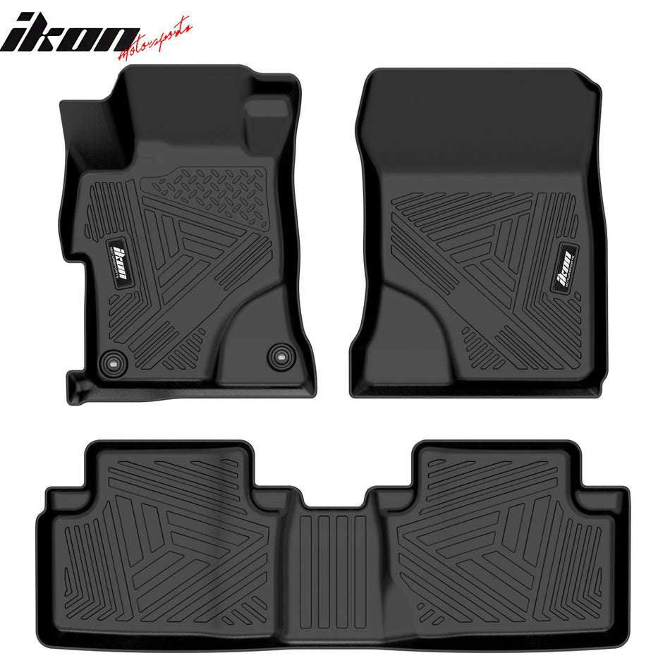 2012-2015 Honda Civic Sedan 3D IKON Floor Mats All Season Carpets TPE