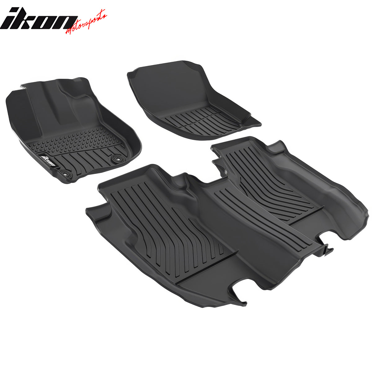 Fits 15-20 Honda Fit AT TPE All Weather 3D Floor Mats Cargo Liner Carpets