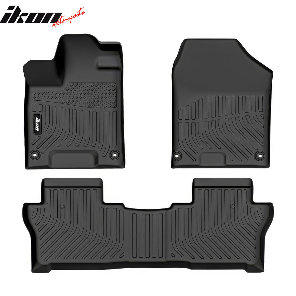 2019-2024 Honda Passport 2016-2022 Honda Pilot 3D Molded Floor Mat TPE