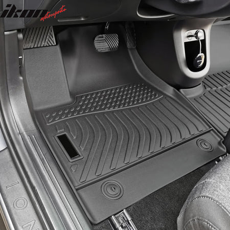Fits 22-24 Hyundai Ioniq 5 All Weather 3D Molded Floor Mat Front Rear Carpet TPE