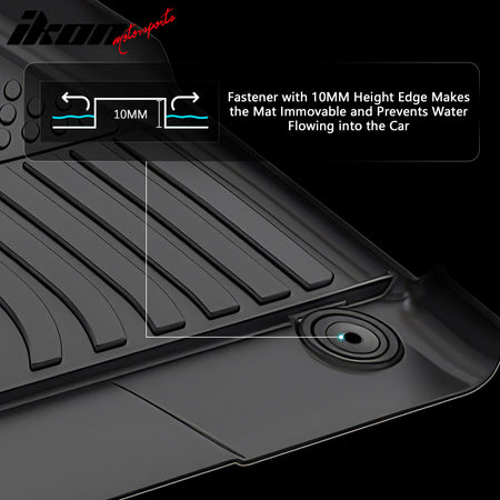 Fits 25-26 Hyundai Ioniq 5 Limited & XRT W/Sliding Console TPE 3D Floor Mats