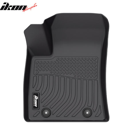 Fits 24-25 Hyundai Kona Electric Non-Slip 3D Floor Mats All Weather TPE Carpet