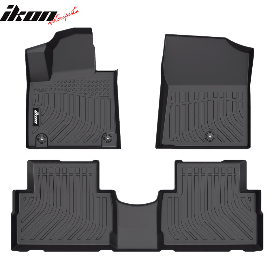 2021-2023 Hyundai Santa Fe Non-Hybrid 3D All Weather Floor Mats TPE