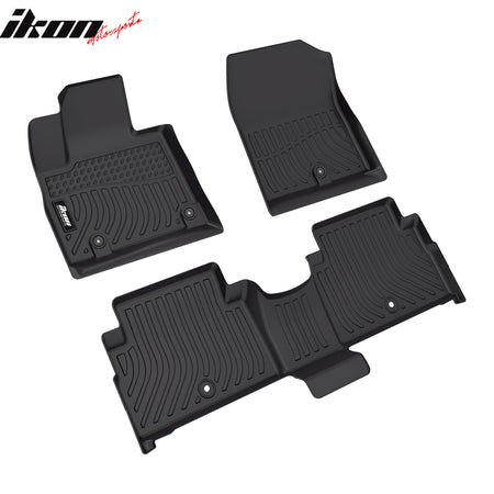 Fits 21-23 Hyundai Santa Fe Hybrid 3D All Weather Floor Mats Carpet Pad TPE