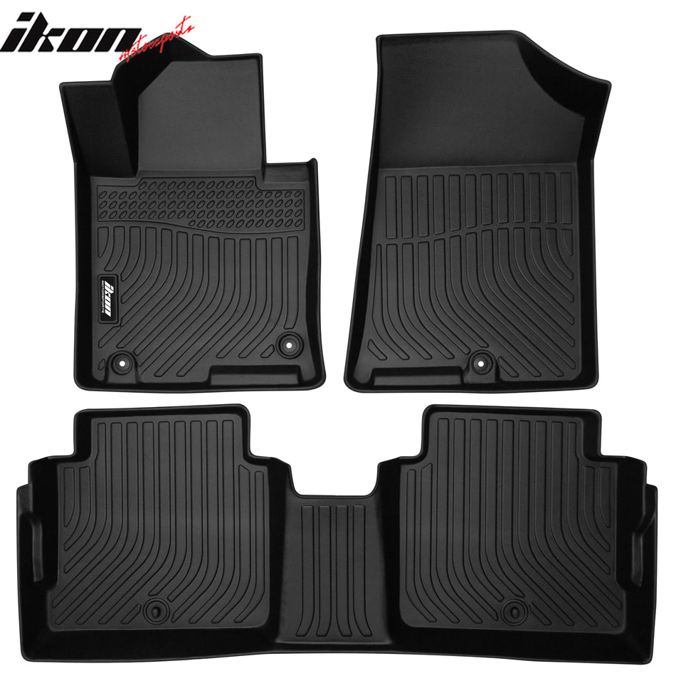 2015-2019 Hyundai Sonata 2016-2020 Kia Optima 3D Floor Mats Liner TPE