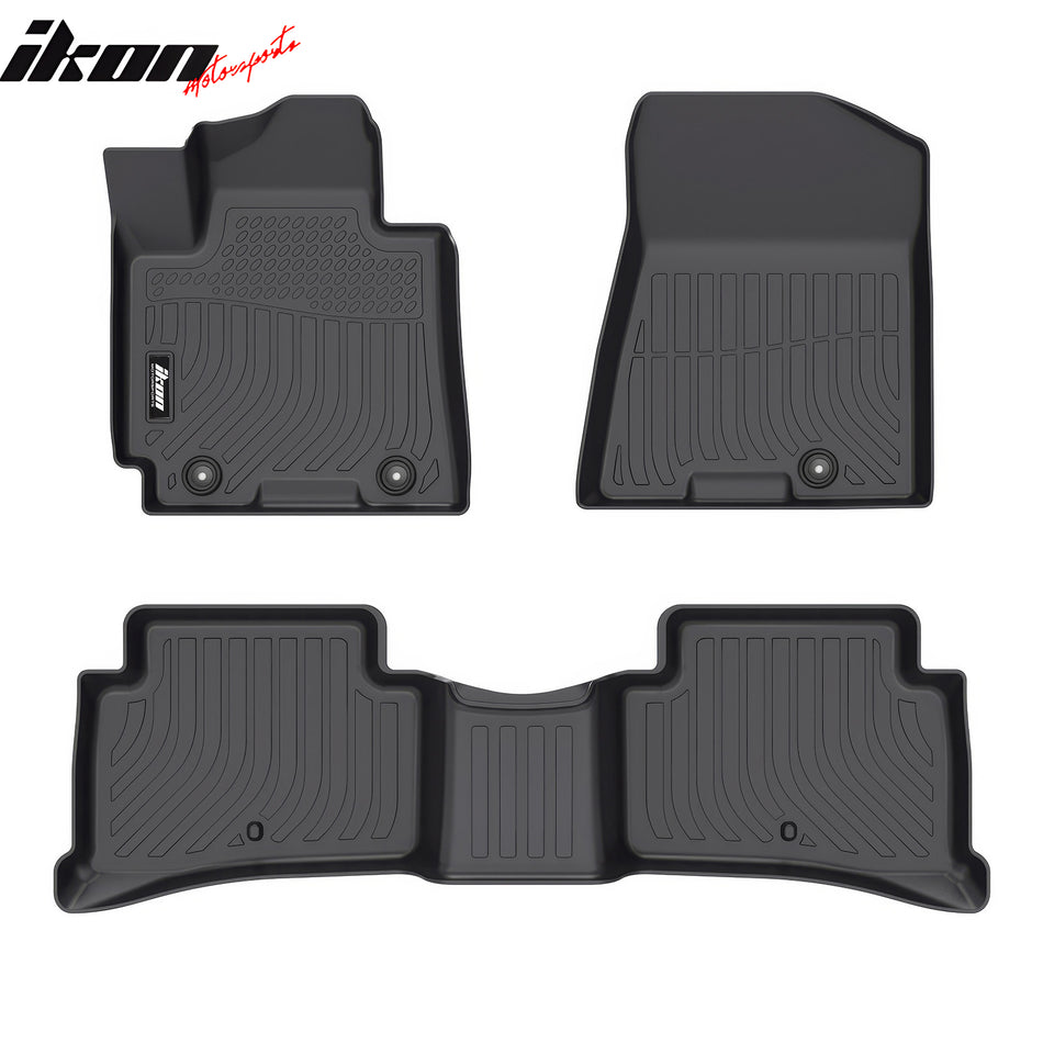 2016-2021 Hyundai Tucson 3D TPE All Weather Waterproof Anti-Slip Front Rear Driver Passenger Side Interior Floor Mats Cargo Liner Carpets 3PCS