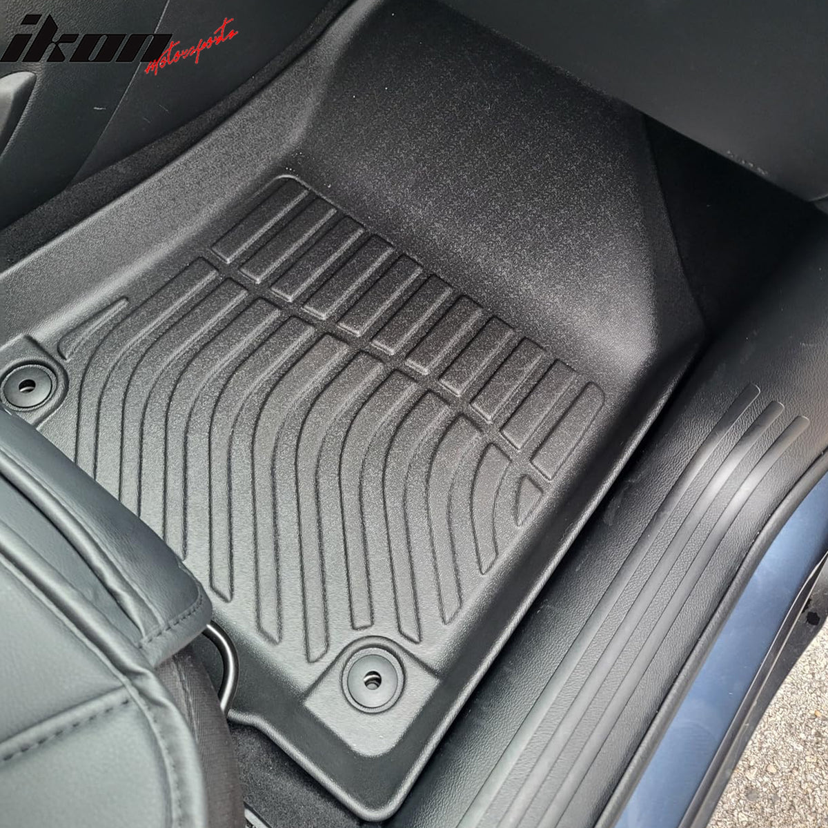 Fits 15-23 Jeep Cherokee TPE All Weather Waterproof 3D Floor Mats Liner Carpets